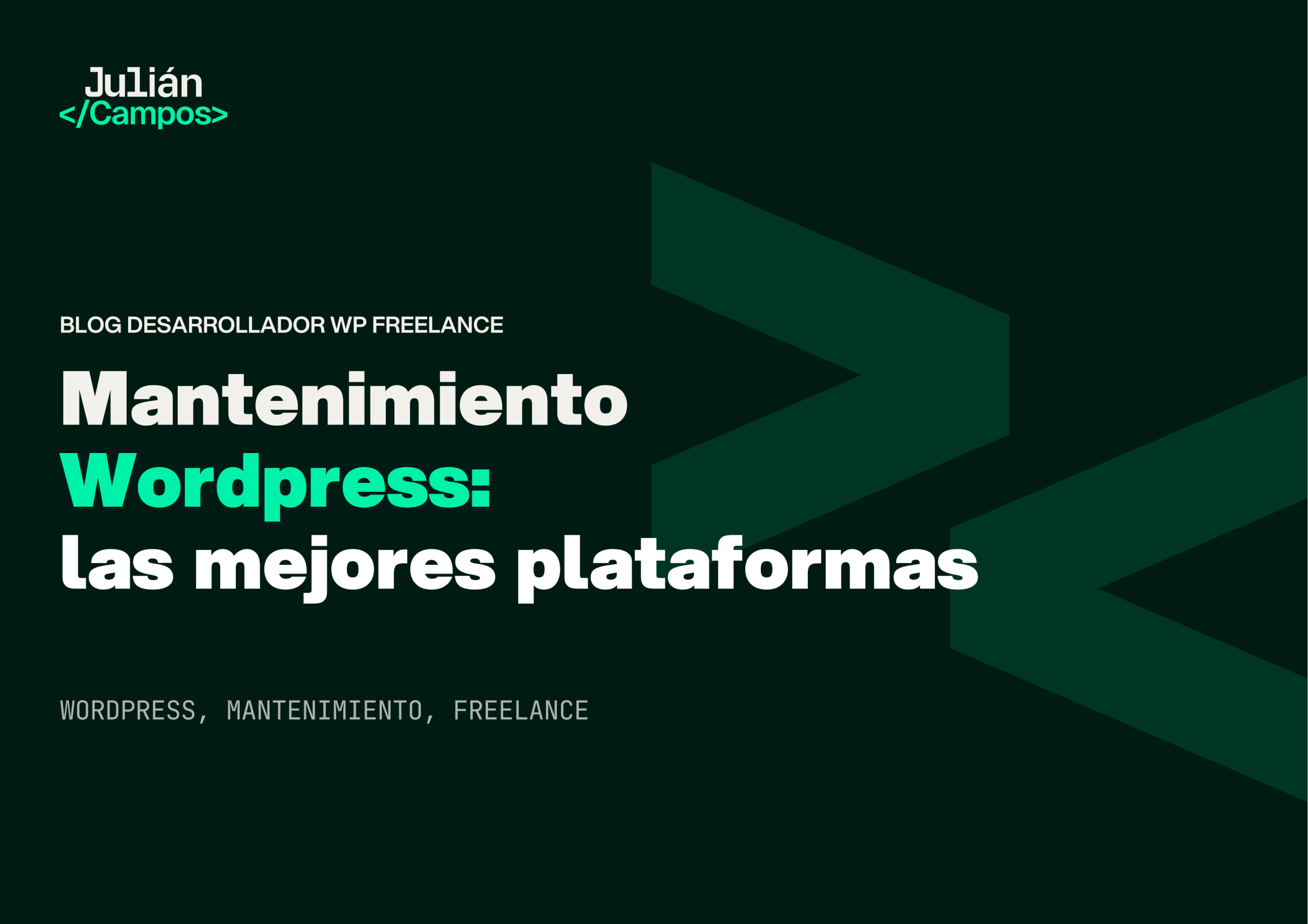 Mantenimiento WordPress: plataformas para gestionar actualizaciones, copias y seguridad