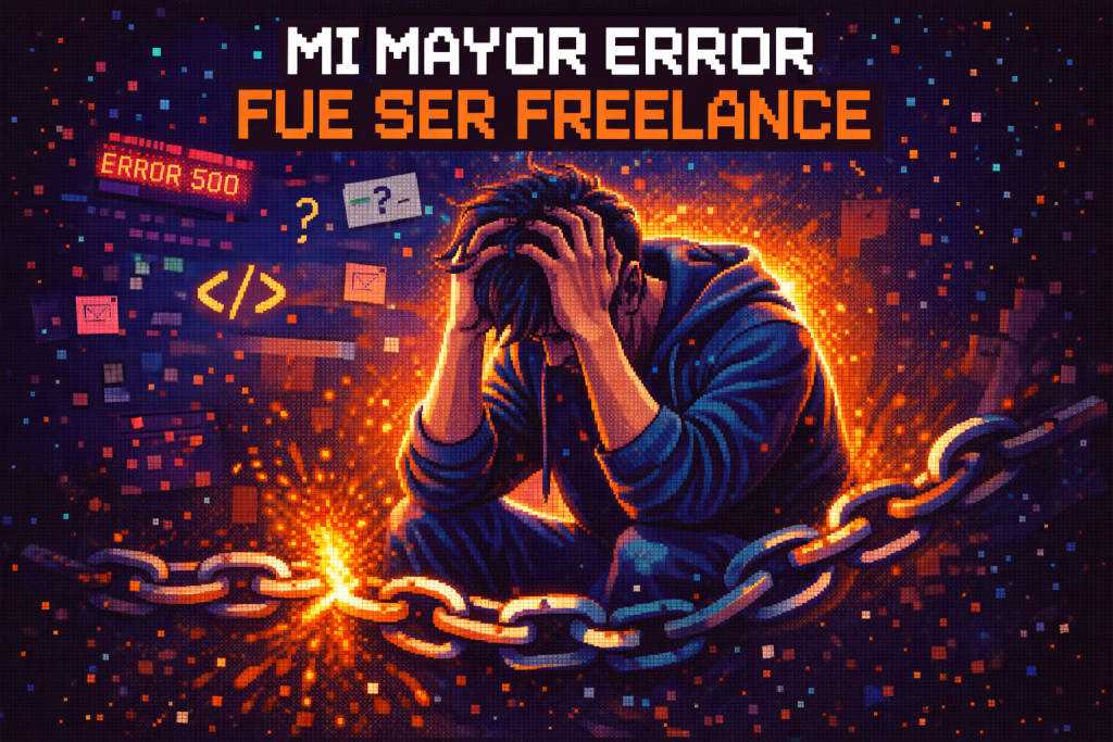 Imagen de la newsletter Ser freelance fue mi peor decisión