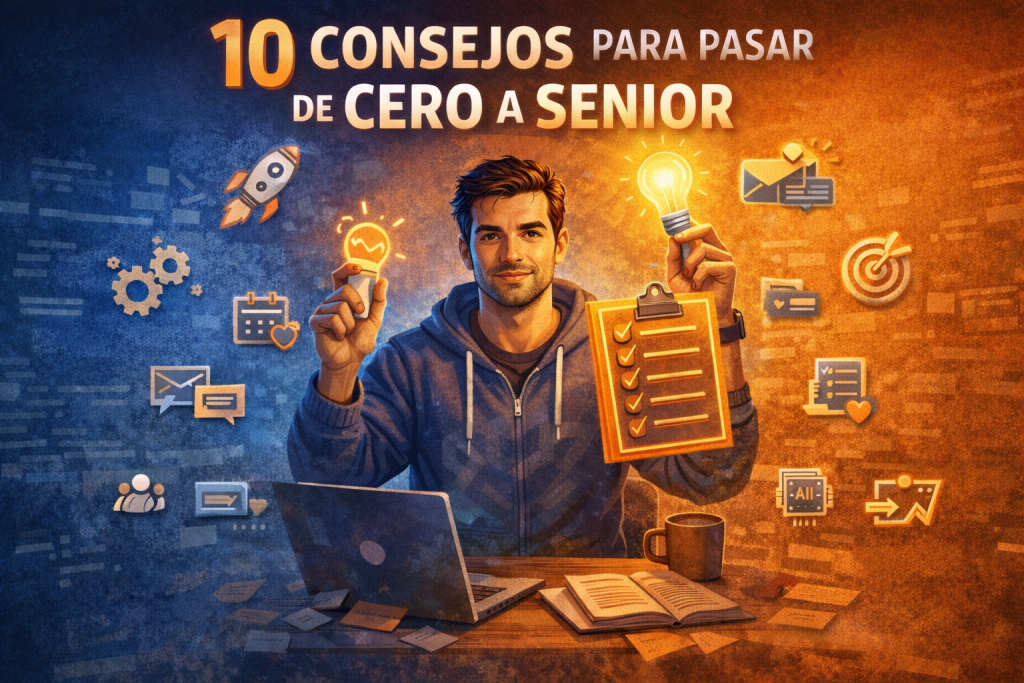 Imagen de la newsletter El código es lo de menos: 10 reglas para ser Senior