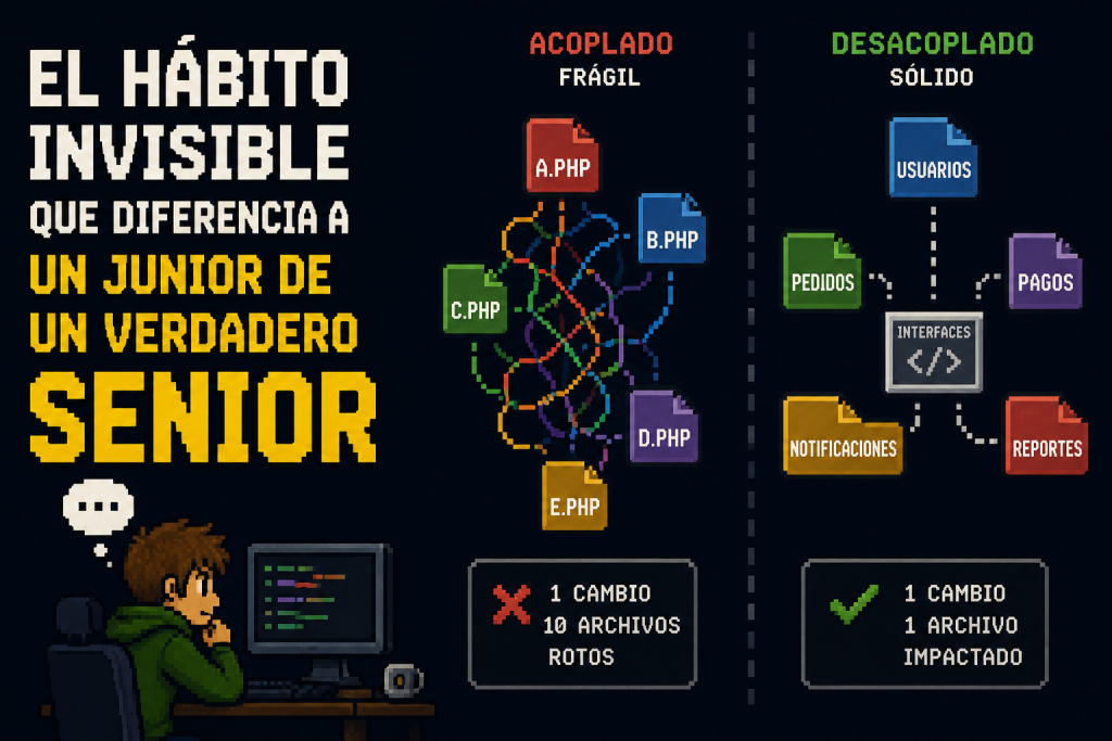 Imagen destacada de la Newsletter sobre acoplamiento